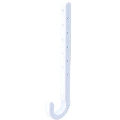 B&K P01-125HC-XCP20 Baby J-Hook, 1-1/4 in Opening, ABS - pack of 20