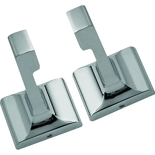 Freedom Towel Bar Post, Zinc Alloy, Chrome Pair