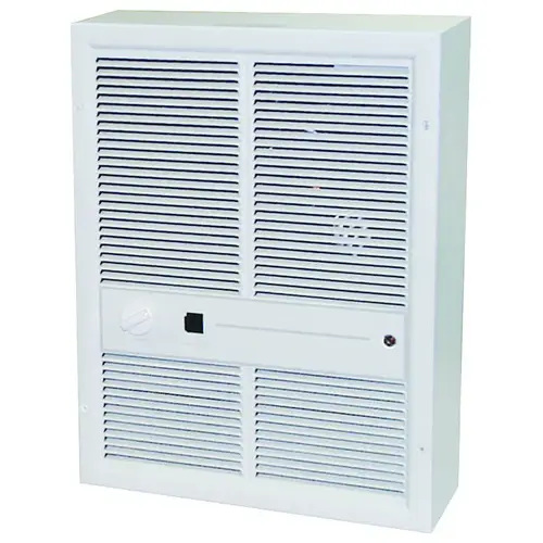 Heater, 14.4/16.6 A, 208/240 V, 6868 to 13648 Btu, 175 cfm Air, Ivory