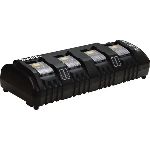 4-Port Charger, 18 V Output, 2 to 3 Ah, 50 to 100 min Charge, 4-Battery, Battery Included: Yes
