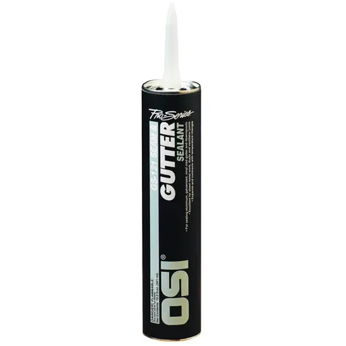 OSI 1939849-XCP12 GS121 Series Gutter and Seam Sealant, Gray, Liquid, 10 oz Cartridge - pack of 12