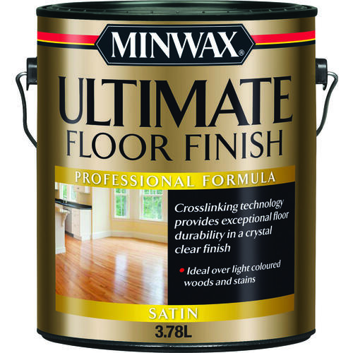 Ultimate Floor Finish, Satin, Crystal Clear, Liquid, 3.78 L - pack of 2