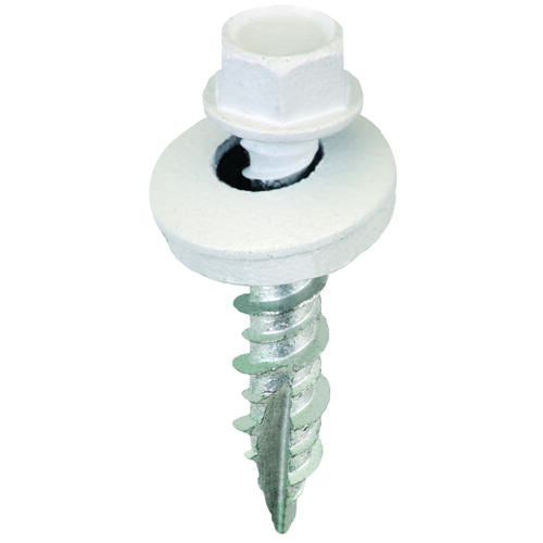 Acorn SW-MW1BW250 Screw, #9 Thread, High-Low, Twin Lead Thread, Hex Drive, Self-Tapping, Type 17 Point