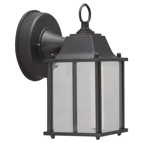 Outdoor Wall Lantern, 120 V, 6.65 W, LED Lamp, 320 Lumens Lumens, 3000 K Color Temp