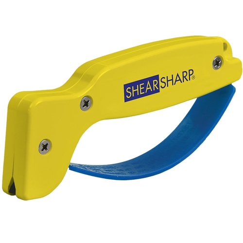 ShearSharp Scissors Sharpener, Diamond-Honed Tungsten Carbide Abrasive