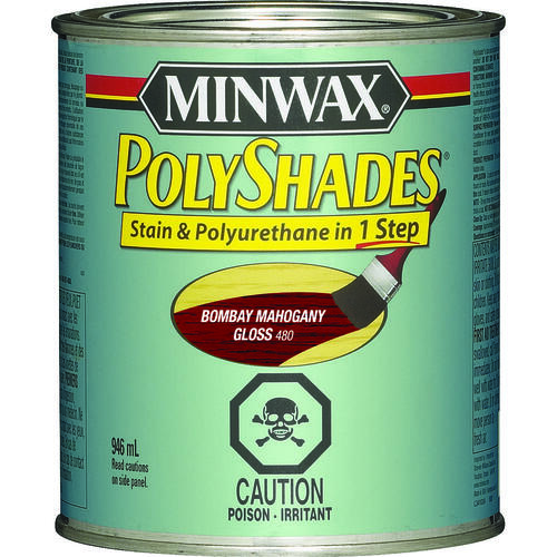 Polyshades, Gloss, Liquid, Bombay Mahogany, 946 mL, Can