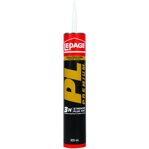 LePage 1403222 Construction Adhesive, Tan, 825 mL Cartridge