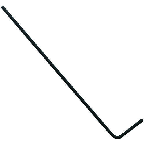 Hex Key, SAE, 9/64 in Tip, Steel, Black Oxide