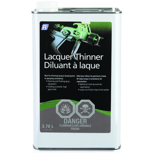 13-354 Lacquer Thinner, Liquid, Hydrocarbon, Clear - pack of 6