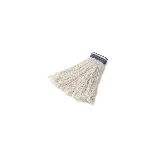 Rubbermaid FGE43800WH00 FGE43800 WH00 Wet Mop Head, 24 oz Capacity, Rayon, Blue/White