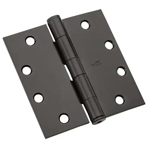 DPB179 Series Template Hinge, 4-1/2 in H Frame Leaf, 1.3875 in Thick Frame Leaf, Steel, 90 lb - pack of 12