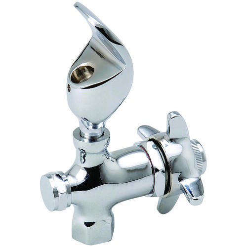 Drinking Water Bubbler, 1/2 in Connection, Brass, Chrome