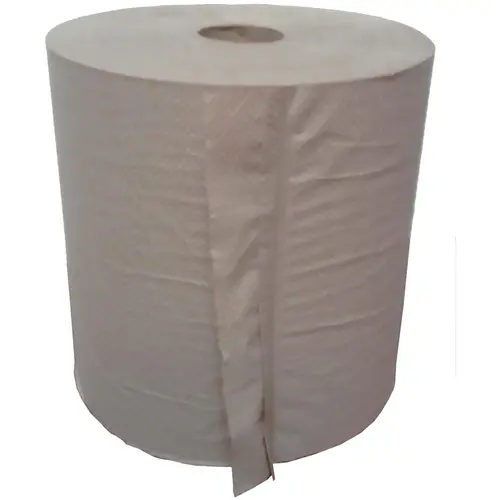 899599 Towel, 800 ft L, 7.85 in W, 1-Ply Natural - pack of 6