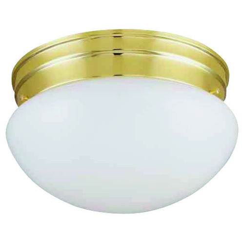 Boston Harbor F14BB02-8005-3L Two Light Round Ceiling Fixture, 120 V, 60 W, 2-Lamp, A19 or CFL Lamp
