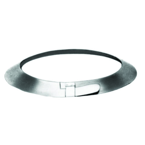 Adjustable Storm Collar, 10 in Vent Hole, Galvanized Steel