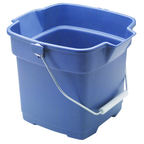 Rubbermaid FG296400ROYBL Roughneck Utility Bucket, 12 qt Capacity