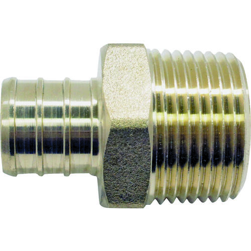 Pipe Adapter, 3/4 in, PEX x MPT, Brass