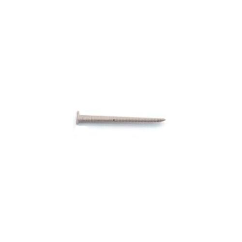 AT3-1-1/4-1177-BRN Trim Nail, Hand Drive, 1-1/4 in L, Aluminum, Flat Head, Smooth Shank, Brown, 1 lb