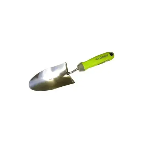 Hand Trowel, Stainless Steel Blade, Ergonomic Handle, 13 in OAL