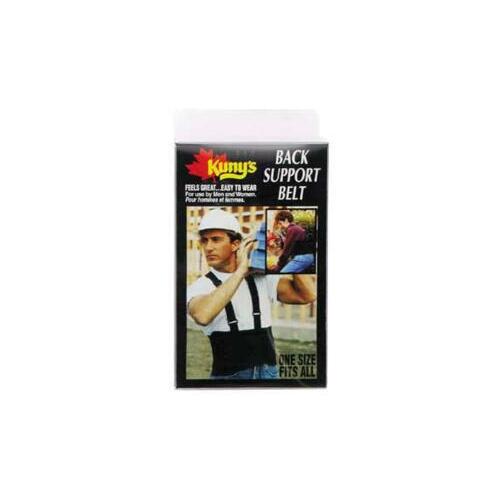 Kuny's EL892 Tool Works Back Support Belt, Fits to Waist Size: 28 to 44 in, Elastic