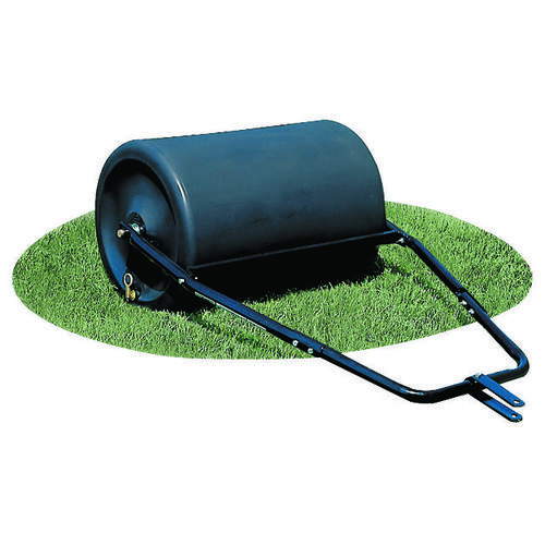 Lawn Roller, 250 lb Drum, Polyethylene/Steel