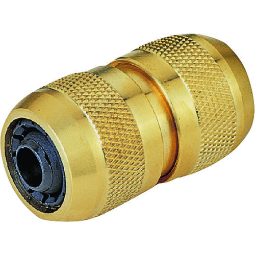 Hose Mender, 5/8 in, Male, Brass, Brass