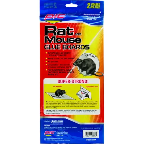 pic GRT-2F Glue Trap, 5-1/4 in W, 11 in H - pack of 2