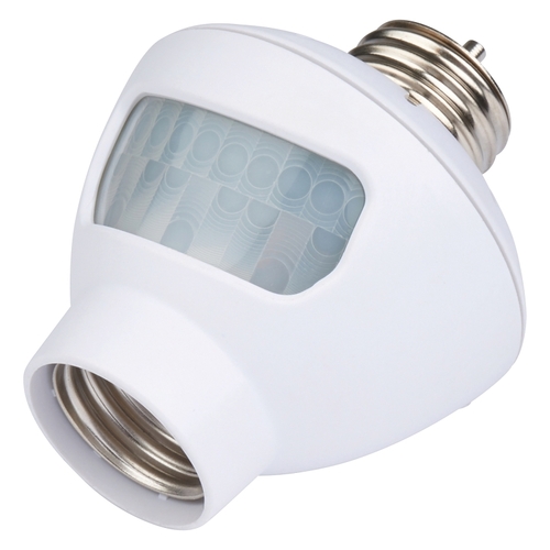 Light Control, 120 V, 120 deg Sensing, 20 ft Sensing, White