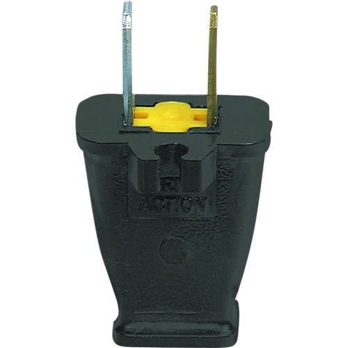 Eaton SA940 Electrical Plug, 2 -Pole, 15 A, 125 V, NEMA: NEMA 1-15, Black