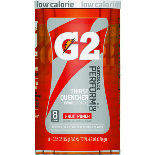 Gatorade 04702 13166 Thirst Quencher Instant Powder Sports Drink Mix, Powder, Fruit Punch Flavor, 1.34 oz Pack - pack of 8