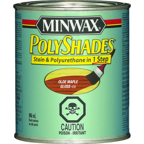 PolyShades Polyurethane, Satin, Liquid, Olde Maple, 946 mL