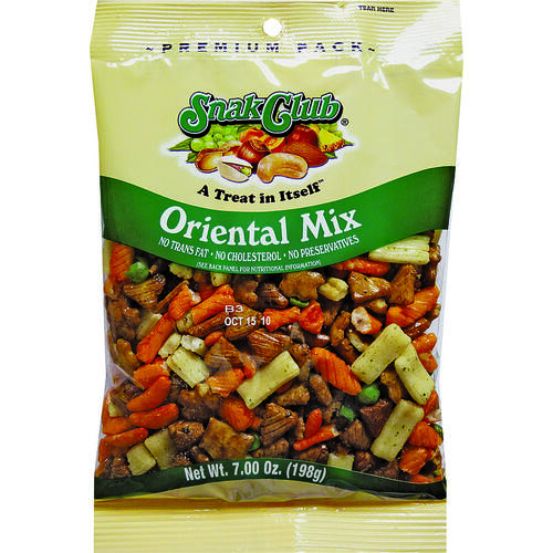 SNAK CLUB 700533-XCP6 CSU29466 Oriental Snack Mix, Soy Flavor, 7 oz - pack of 6