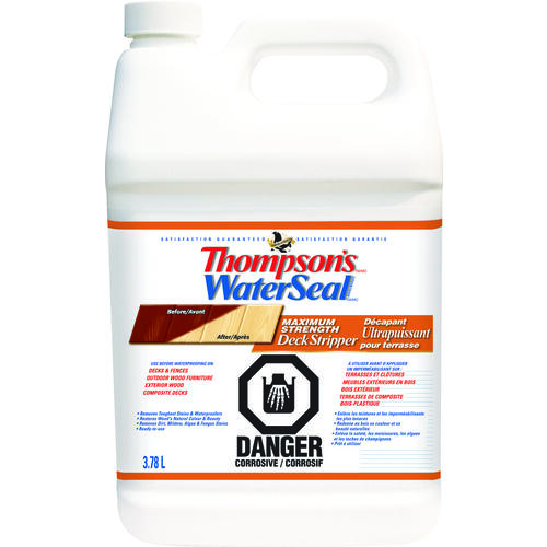 Thompson's Waterseal THC052504-16 Deck Stripper, Liquid, 3.78 L, Can