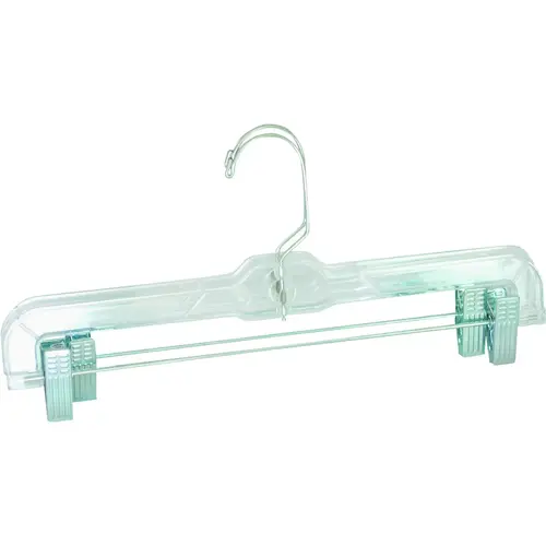 Skirt and Slack Hanger, Clear - pack of 2