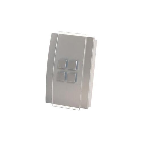 Doorbell with Halolight and Pushbutton, Wireless, 90 dB