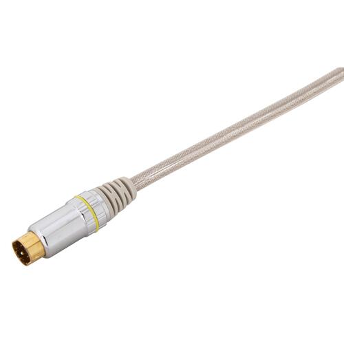 Zenith VV3006SVID Video Cable, Silver Sheath