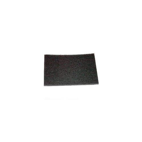 ESSEX SILVER LINE 1218THKB Floor Stripping Pad, 12 in L, 18 in W Black