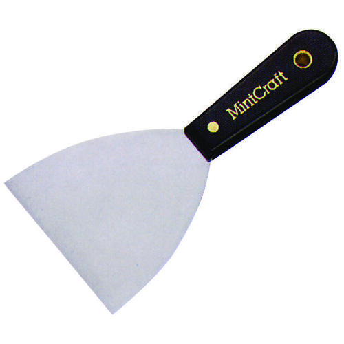 Scraper/Joint Knife, 4 in W Blade, 4 in L Blade, HCS Blade, Full-Tang Blade, Comfort-Grip Handle