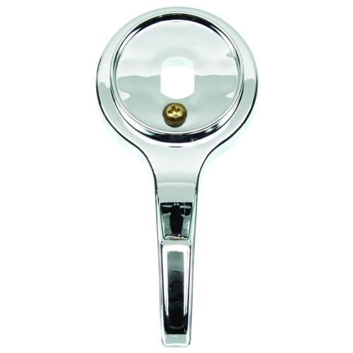 Faucet Handle, Zinc, Chrome Plated, For: Mixet Single Handle Tub/Shower Faucets