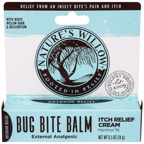 NATURE'S WILLOW NWBBB05 Bug Bite Balm, 0.5 floz, Cream