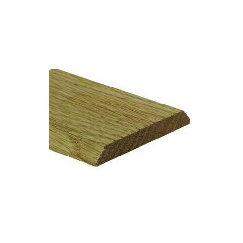 SHUR-TRIM FW3870NAT06 Seam Binder, 6 ft L, 2-1/2 in W, Wood, Natural, Oak
