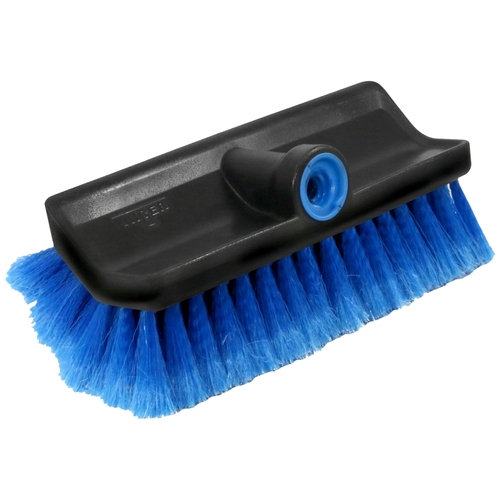 Multi-Angle Wash Brush, 10 in W Brush, Plastic, Does not include Plastic Handle