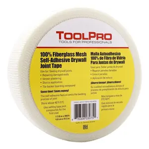 1-7/8 in. x 300 ft. White Fiberglass Self-Adhesive Mesh Tape TP03075 1-7/8 in. x 300 ft. White Fiberglass Self-Adhesive Mesh Tape TP03075