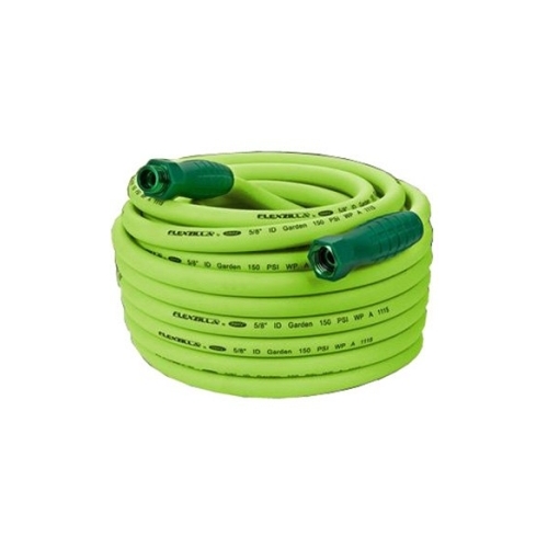 Flexzilla HFZG510YWS-N/CA SwivelGrip Garden Hose, 5/8 in, 10 ft L, GHT, Polymer, Green