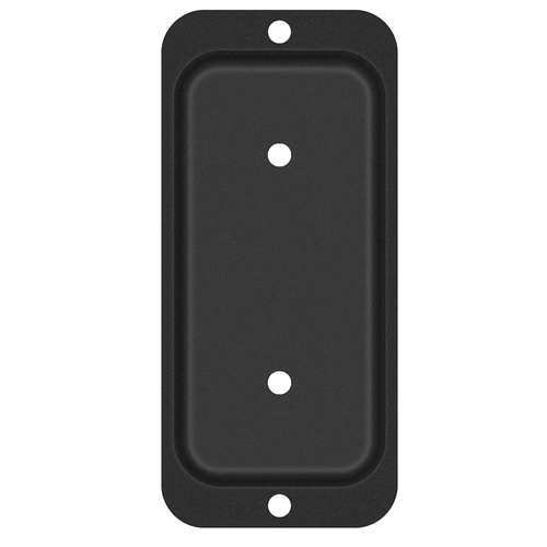 Rail Hanger and Connector Plate, Steel, Black, Powder-Coated Satin, For: 2 x 4 in Nominal Wood