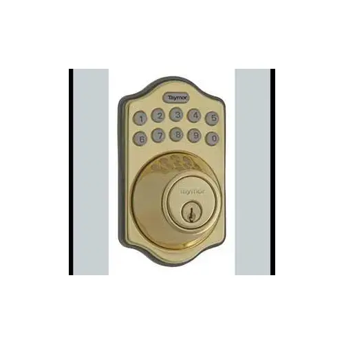 Professional Series Deadbolt, Keyed Different Key, Steel, Satin Nickel, 2-3/8 to 2-3/4 in Backset