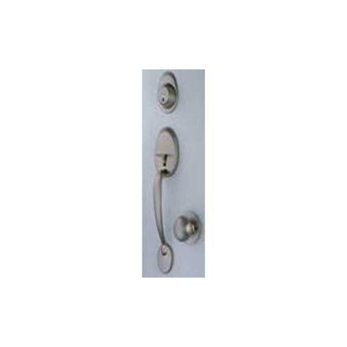 Professional Series Handleset, 3 Grade, Keyed Different Key, Metal, Satin Nickel, WR5 Keyway