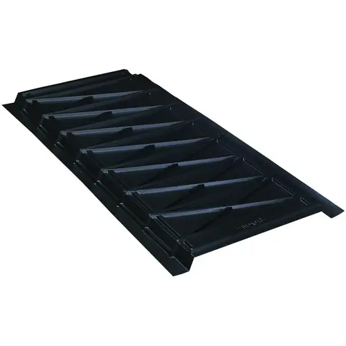 ProVent UPV2248050-XCP50 UPV22480 Roof Ventilator, 48 in OAL, 22 in OAW, 26 sq-in Net Free Ventilating Area, Plastic, Black - pack of 50