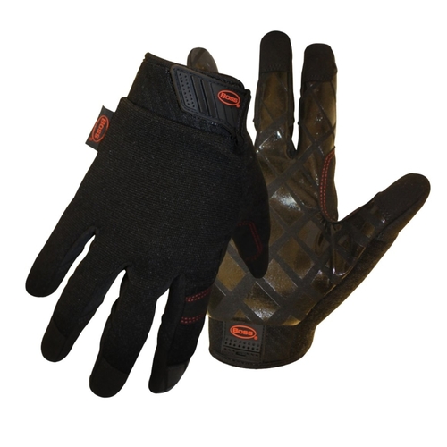 Boss 5211X Mechanic Gloves, XL, Reinforced Thumb