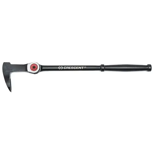 CODE RED Series DB12NP Nail Puller, 12 in L, Steel, Black, 2.638 in W